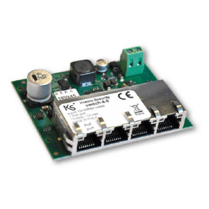 KSENIA SWITCH 4.0 10/100 4 PORTE DI CUI 1 POE