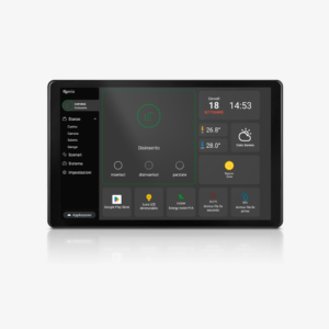 KSENIA TASTIERA CONEXA 10.1"TFT LCD POE NERA